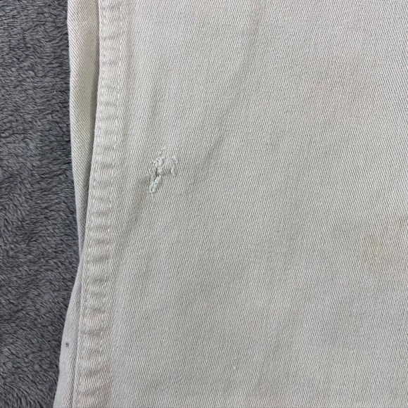 SOLD- Route 66 Jeans Mens 32x32 Ivory Denim Relaxed Straight Fit Pant Vintage - Picture 14 of 16